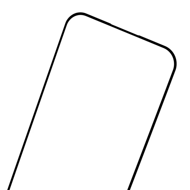 D Pro For iPhone 15 Pro Max Full Coverage Screen Protector Silk Printing Full Glue Tempered Glass HD Clear Film