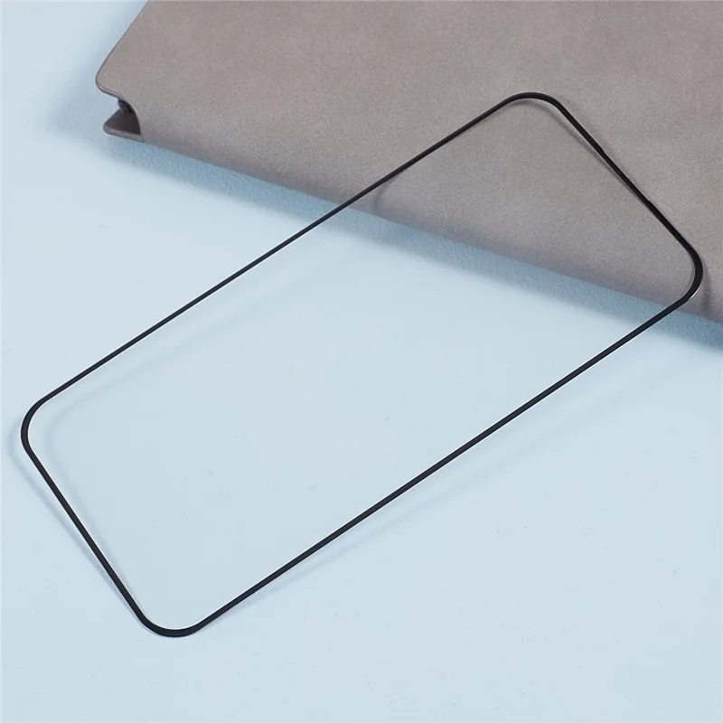 D Pro 9H Hardness Screen Protector per iPhone 15 Plus, Vetro Temperato Copertura Totale Stampa Seta Film Trasparente