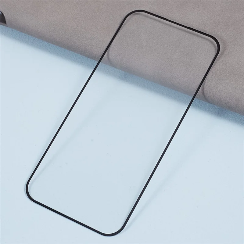 D Pro Silk Printing Tempered Glass Film for iPhone 15 Pro , High Clarify Anti-Scratch Screen Protector