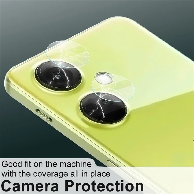 IMAK 1 Set Camera Lens Film for OnePlus Nord CE 3 Lite 5G / Nord N30 5G , Tempered Glass Phone Lens Protector