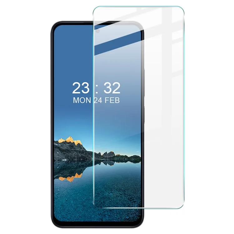 IMAK H Series For Xiaomi Redmi 12 5G (Global) / Poco M6 Pro 5G Protector de Pantalla de Teléfono Película de Vidrio Templado Antifuego Transparente HD