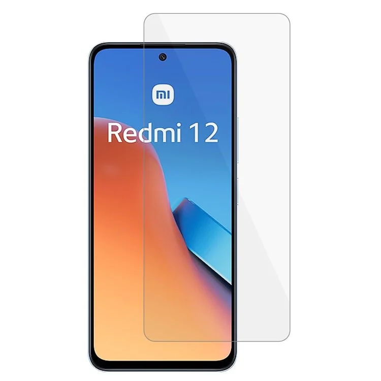 Для Xiaomi Redmi 12 5G (Global) / Poco M6 Pro 5G Защитная пленка для экрана телефона 0.3мм Дуговой край Закаленное стекло Взрывобезопасный HD Clear Film