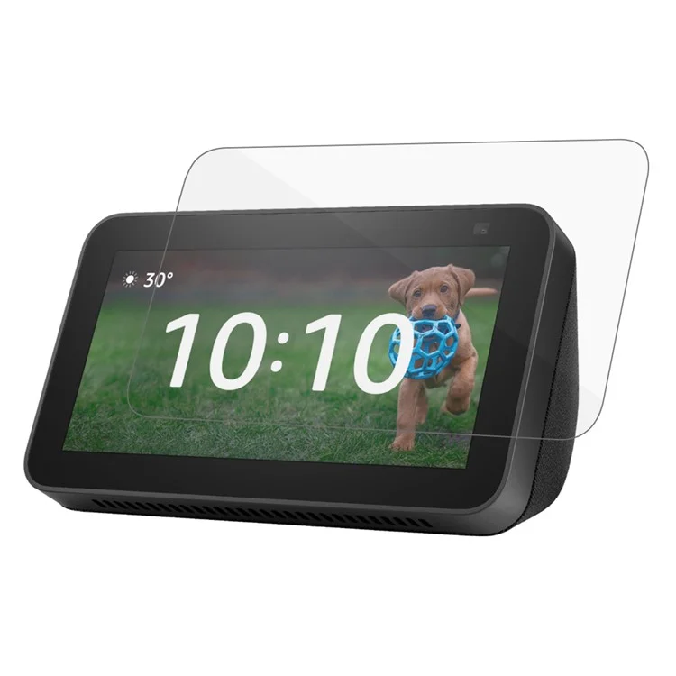 Für Amazon Echo Show 5 (3. Generation) Bildschirmschutz 0,3 mm Arc Edge HD Clear Anti-Scratch Panzerglas-Film