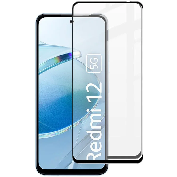 IMAK Pro+ Series For Xiaomi Redmi 12 5G (Global) / Poco M6 Pro 5G Tempered Glass Anti-scratch Film Phone Full Screen Protector