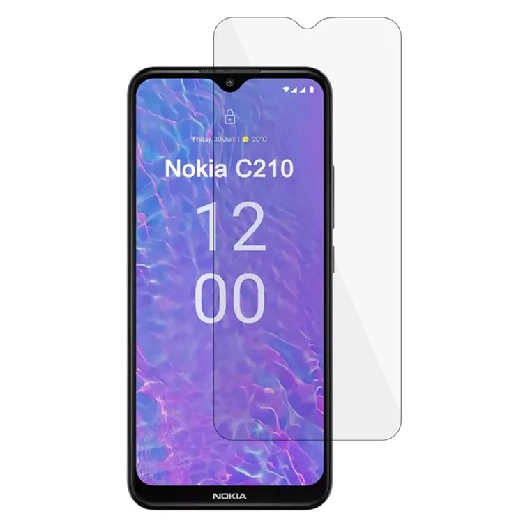 Für Nokia C210 0,3 mm Arc Edge gehärtetes Glas-Schutzfilm Anti-Explosion Bildschirmschutz