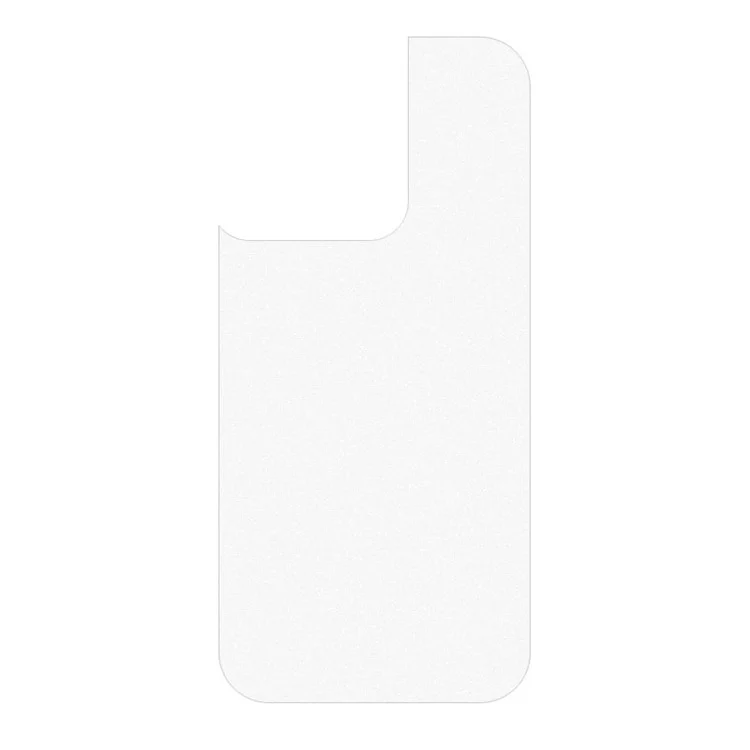Für iPhone 15 Pro Max Handy-Rückseite PET-Schutzfolie Anti-Kratzer Matter Textur Handy-Rückseiten-Abdeckungsfilm