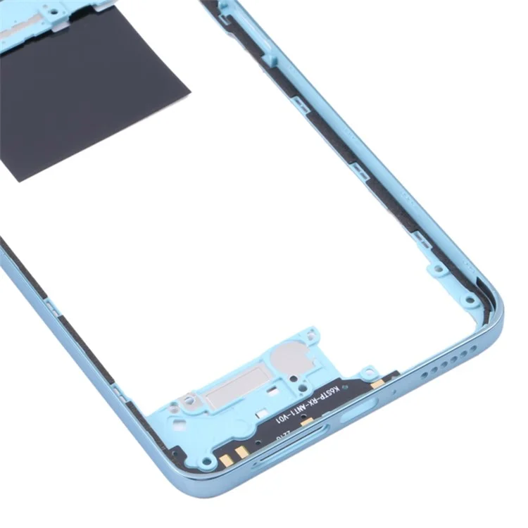 For Xiaomi Redmi Note 11 Pro 4G (MediaTek) 2201116TG 2201116TI OEM Middle Housing Plate Frame Part (without Logo) - Baby Blue