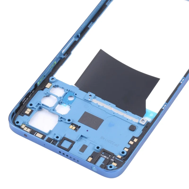 For Xiaomi Redmi Note 11 Pro 4G (MediaTek) 2201116TG 2201116TI OEM Middle Housing Plate Frame Part (without Logo) - Dark Blue