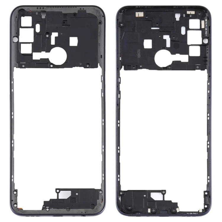 For Oppo A53 (2020) / A53s 4G / A32 (2020) / A33 (2020) OEM Middle Housing Plate Frame Replacement Part (without Logo) - Black