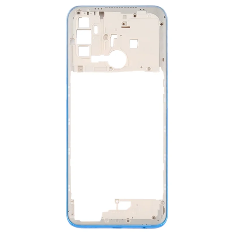 For Oppo A53 (2020) / A53s 4G / A32 (2020) / A33 (2020) OEM Middle Housing Plate Frame Replacement Part (without Logo) - Blue