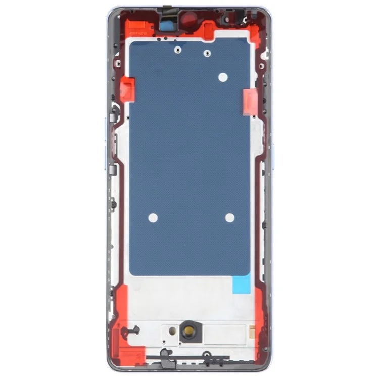For Oppo Reno8 T 5G Phone Middle Plate Frame Repair Part (A-Side) (without Logo) - Blue