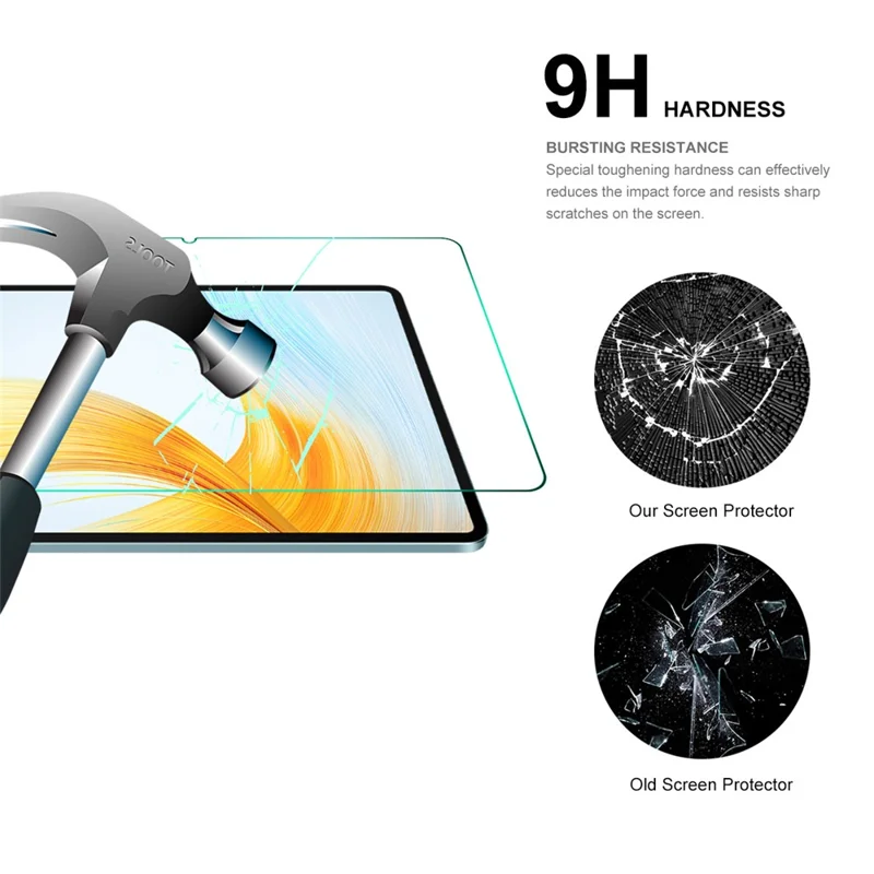 ENKAY HAT PRINCE For Honor MagicPad 13 Tablet Screen Protector 0.33mm 9H 2.5D High Aluminium-silicon Glass Film