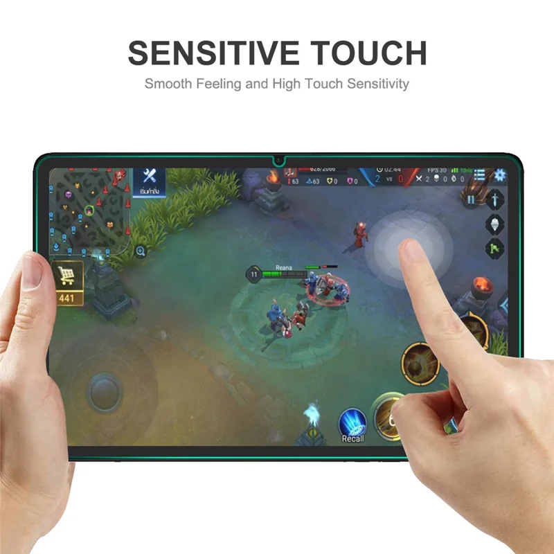 ENKAY HAT PRINCE Für Realme Pad 2 9H 2.5D Tablet-Bildschirmschutz 0,33 mm hochwertiger Aluminium-Silizium-Glasfilm