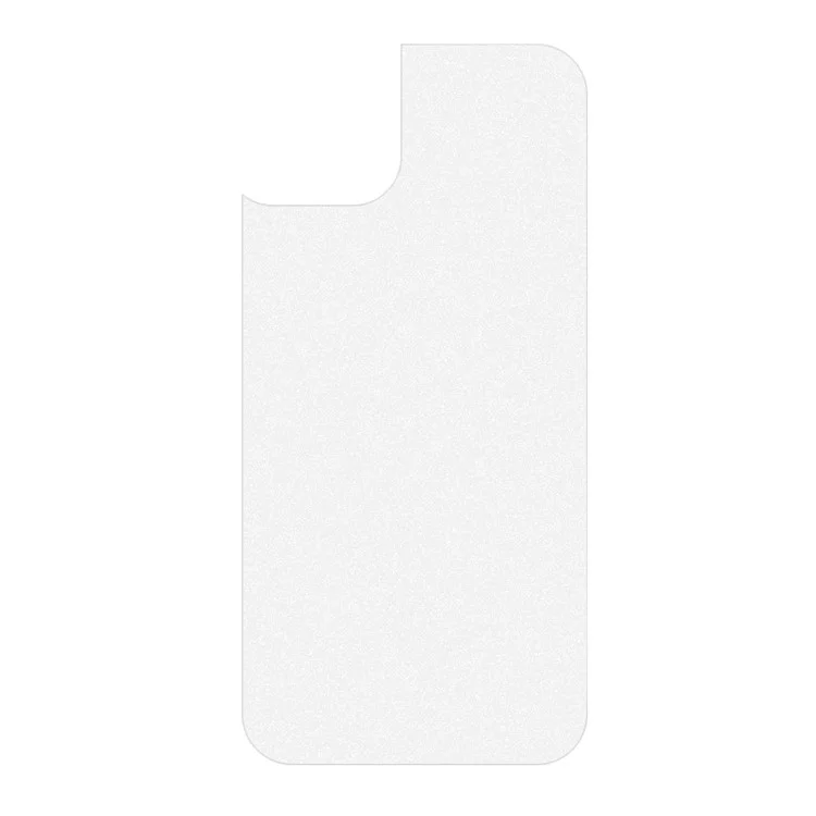 For iPhone 15 Phone Back Protector Anti-explosion Nano Matte Soft PET Back Film Cover