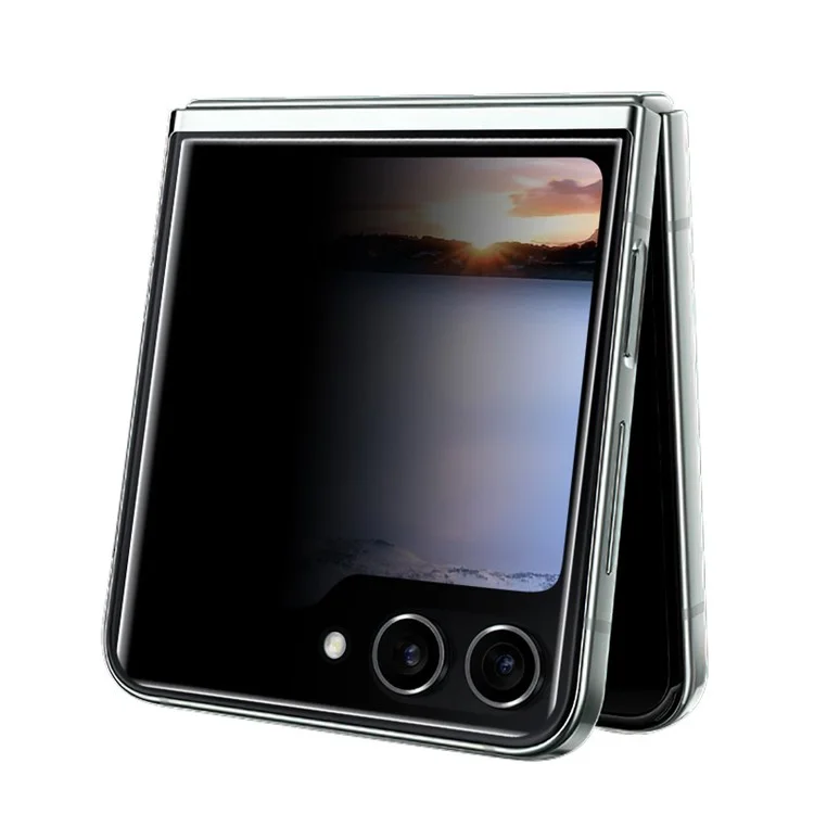 Película de hidrogel antiesía IMAK III para Samsung Galaxy Z Flip5 5G Protector de pantalla frontal + posterior Pequeña pantalla Protector de película TPU