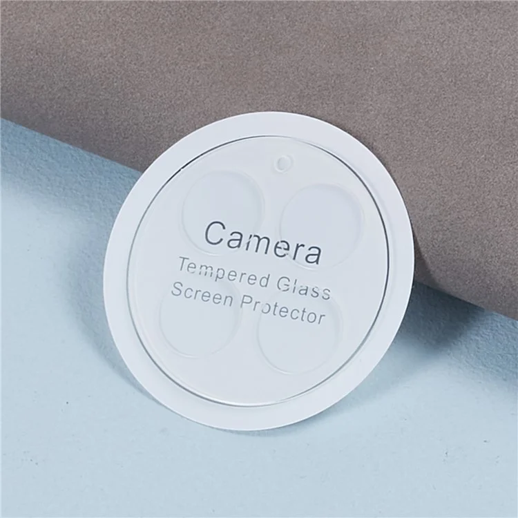 2 Pièces Pour OnePlus Ace 2 Pro 5G Anti-rayures Protecteur d'objectif de caméra Bord Arc 3D Verre trempé Film d'objectif