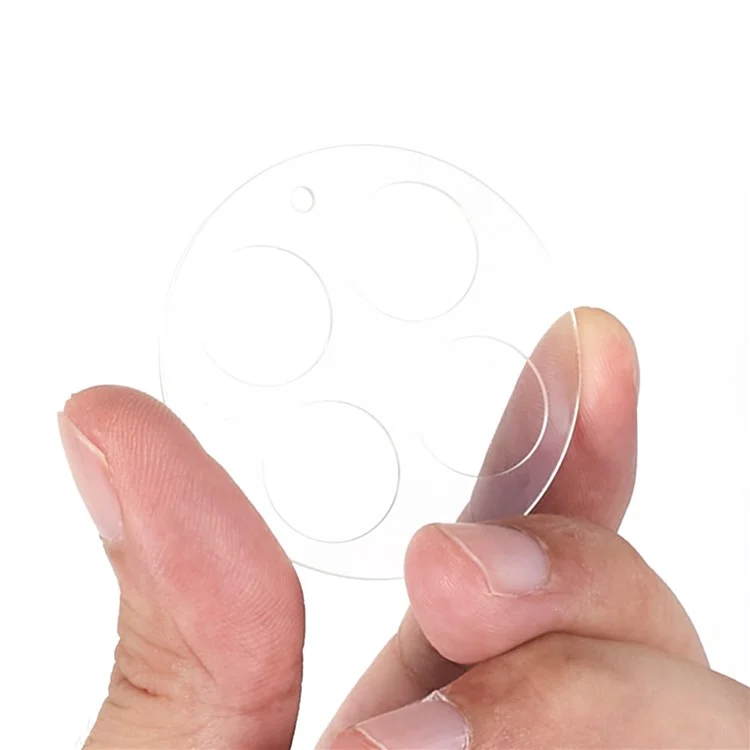 2 Pièces Pour OnePlus Ace 2 Pro 5G Anti-rayures Protecteur d'objectif de caméra Bord Arc 3D Verre trempé Film d'objectif