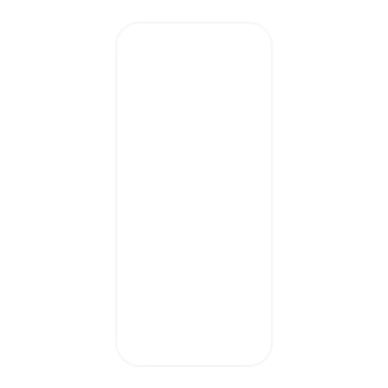 RURIHAI Ultra Clear Screen Protector dla iPhone 15 Pro, 0,18 mm, 2,5D, zakrzywione krawędzie, pełna adhezja, folia z wysokogatunkowego szkła aluminiowo-krzemowego