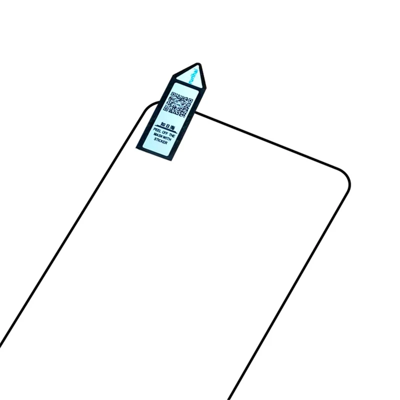RURIHAI 10Stk. für Xiaomi Redmi K60 Ultra / 13T / 13T Pro Sekundäre Härtevorrichtung Bildschirmschutzfolie 2,5D 0,26 mm Hochaluminium-Silizium-Glasfilm
