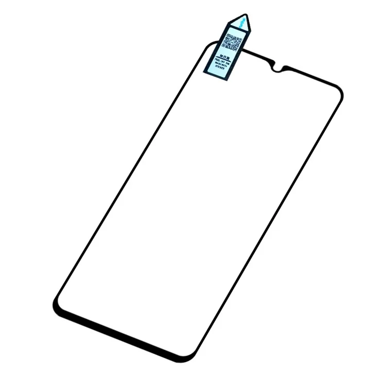 RURIHAI 10Pcs For TCL 40 SE Phone Screen Protector 2.5D 0.26mm High Aluminum-silicon Glass Secondary Hardening Film