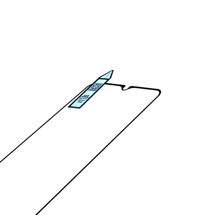 RURIHAI 10Pcs For TCL 40 SE Phone Screen Protector 2.5D 0.26mm High Aluminum-silicon Glass Secondary Hardening Film