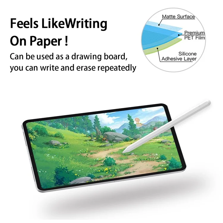 For Samsung Galaxy S23 FE Paperfeel Phone Screen Protector Drawing Writing Paper-like PET Screen Film