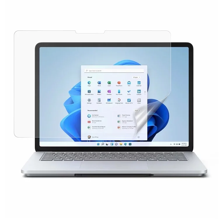 Pour Microsoft Surface Laptop Studio Soft PET Tablet Screen Protector Ultra Clear Anti-scratch Film