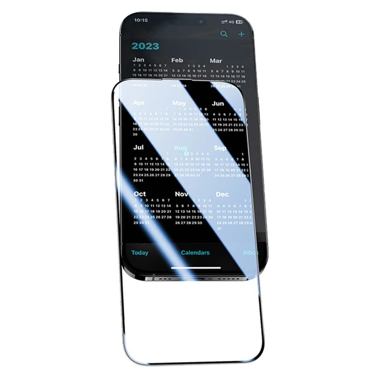 BENKS High Aluminum-silicon Glass Screen Protector für iPhone 15 Plus Anti-explosion Ultra Clear Screen Film