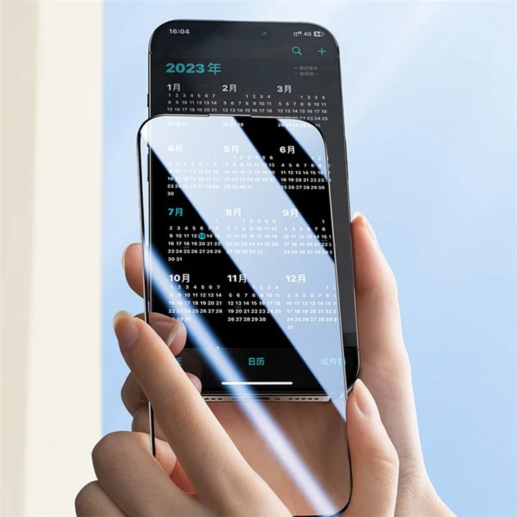 BENKS High Aluminum-silicon Glass Screen Protector für iPhone 15 Plus Anti-explosion Ultra Clear Screen Film