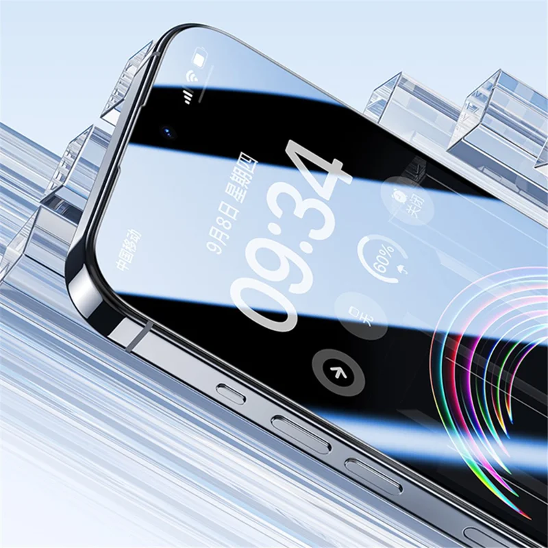 BENKS Anti-scratch Screen Protector für iPhone 15 Anti-explosion Hochaluminium-Silizium-Glas-Displayschutzfolie