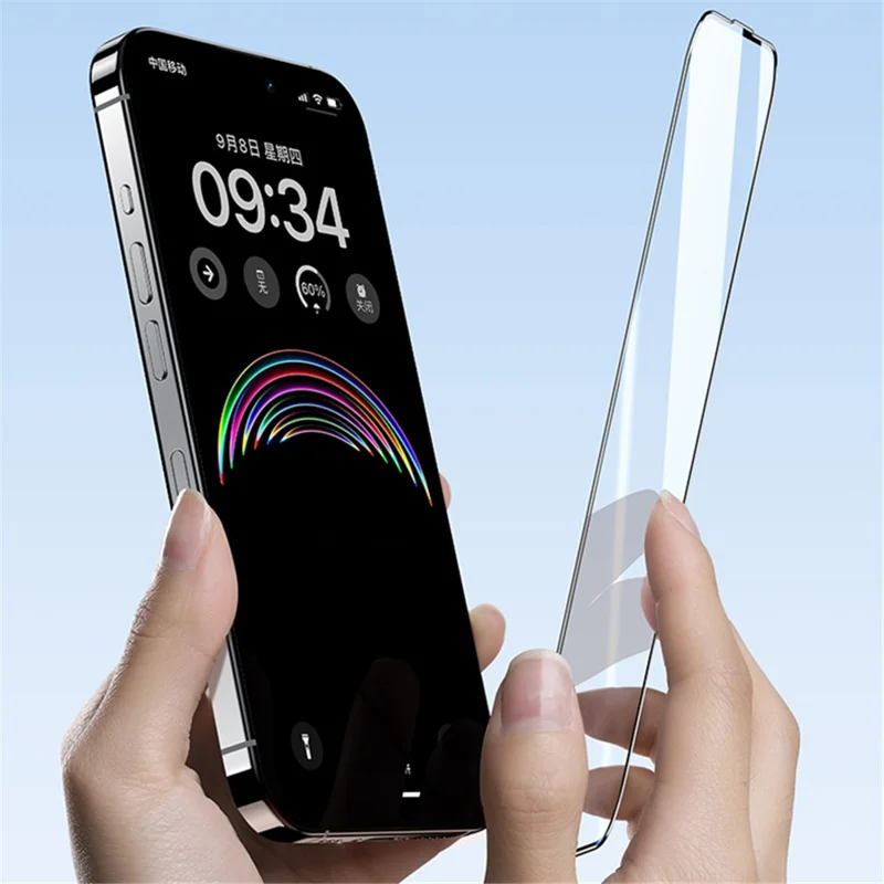 BENKS Anti-scratch Screen Protector für iPhone 15 Anti-explosion Hochaluminium-Silizium-Glas-Displayschutzfolie