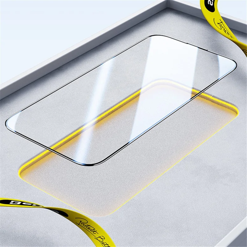 BENKS Anti-scratch Screen Protector für iPhone 15 Anti-explosion Hochaluminium-Silizium-Glas-Displayschutzfolie