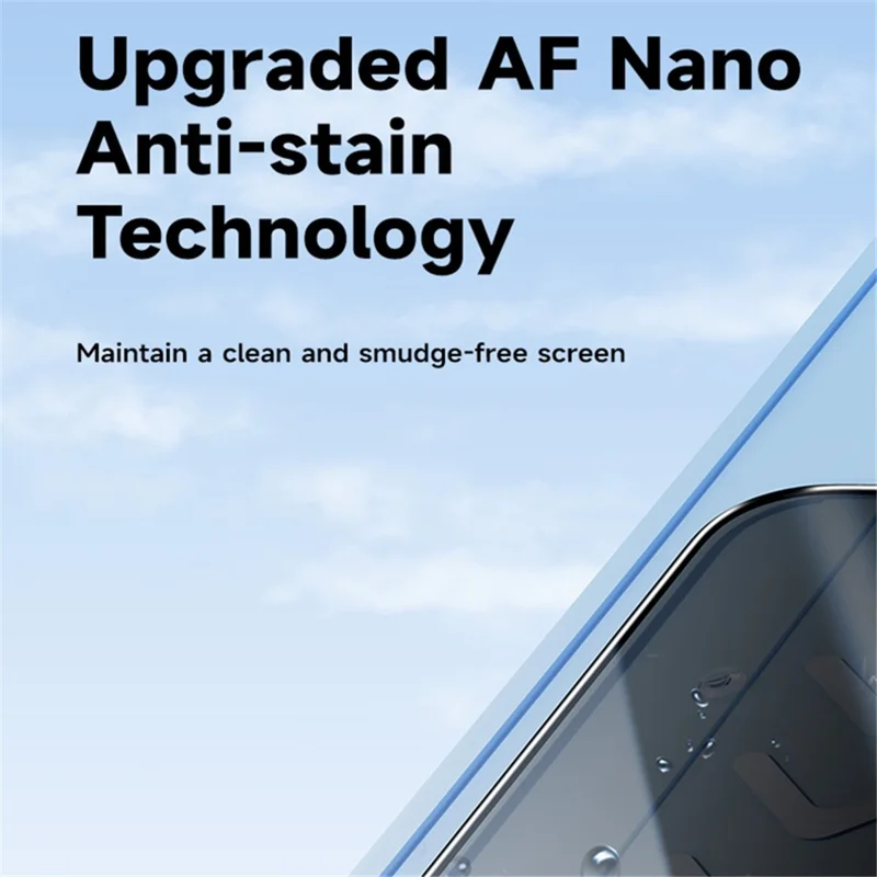 BENKS 0,3 mm dünner Spionagefilter für iPhone 15 Hochwertige Aluminium-Silizium-Glasschutzfolie
