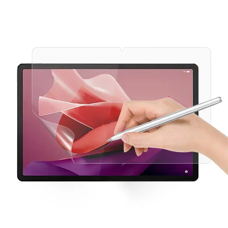 For Lenovo Tab P12 Paperlike Tablet Screen Protector Anti-scratch Paperfeel Soft PET Screen Film