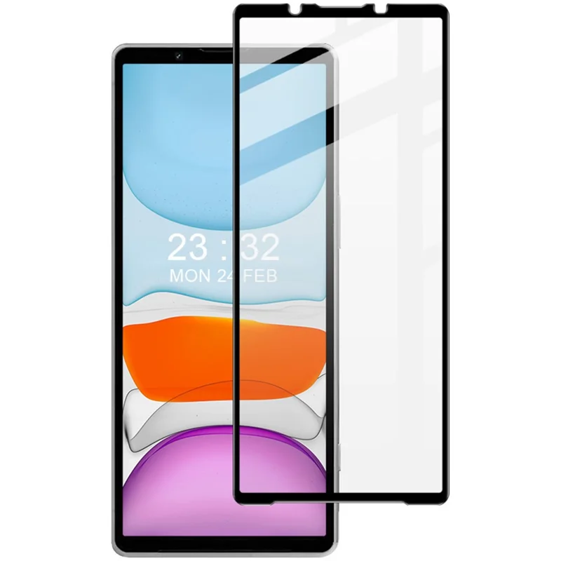 IMAK Pro+ Series For Sony Xperia 5 V Phone Full Screen Protector Super Clear Tempered Glass Film