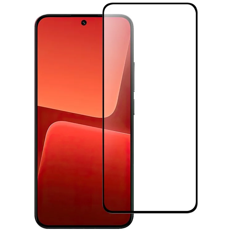 Para Xiaomi 13T / 13T Pro Super Clear Protector de Pantalla de Teléfono Borde Negro Pegamento Completo Vidrio AGC Película de Cobertura de Pantalla
