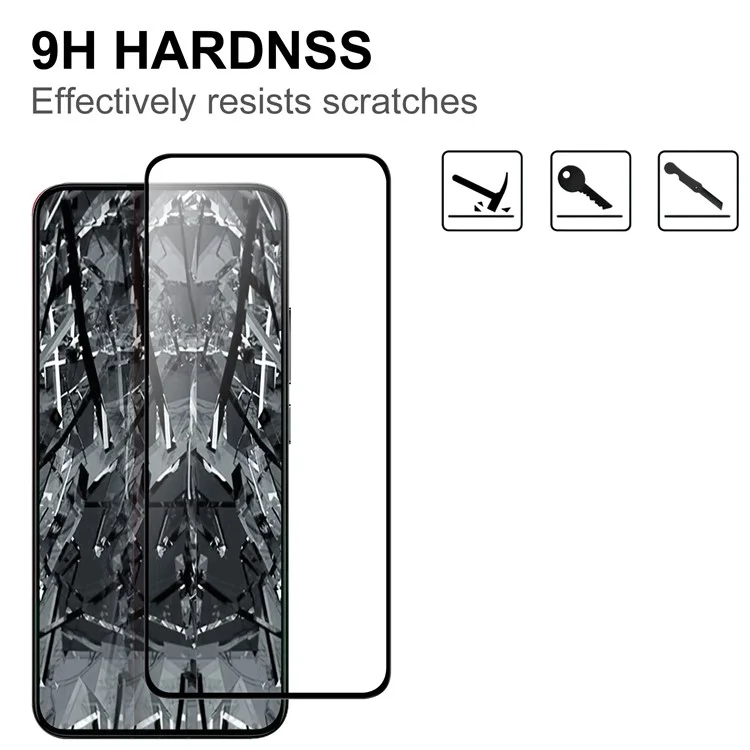 Para Xiaomi 13T / 13T Pro Super Clear Protector de Pantalla de Teléfono Borde Negro Pegamento Completo Vidrio AGC Película de Cobertura de Pantalla