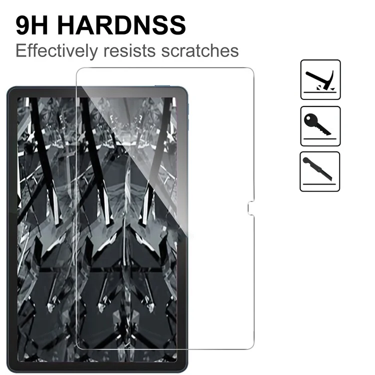 For Lenovo Tab M10 5G 2.5D Straight Edge Tempered Glass Film Anti-scratch Tablet Screen Protector