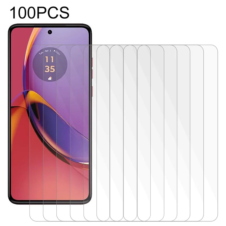 Оптовая закупка 100 шт. для телефона Motorola Moto G84 5G Закаленная стеклянная пленка с высокой прозрачностью защитная пленка для экрана