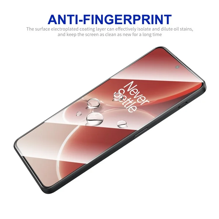 Protecteur d'écran ENKAY HAT PRINCE pour OnePlus Nord 3 5G / Nord N300 5G / Ace 2V, en verre aluminium-silicium haute qualité avec impression en soie 2,5D