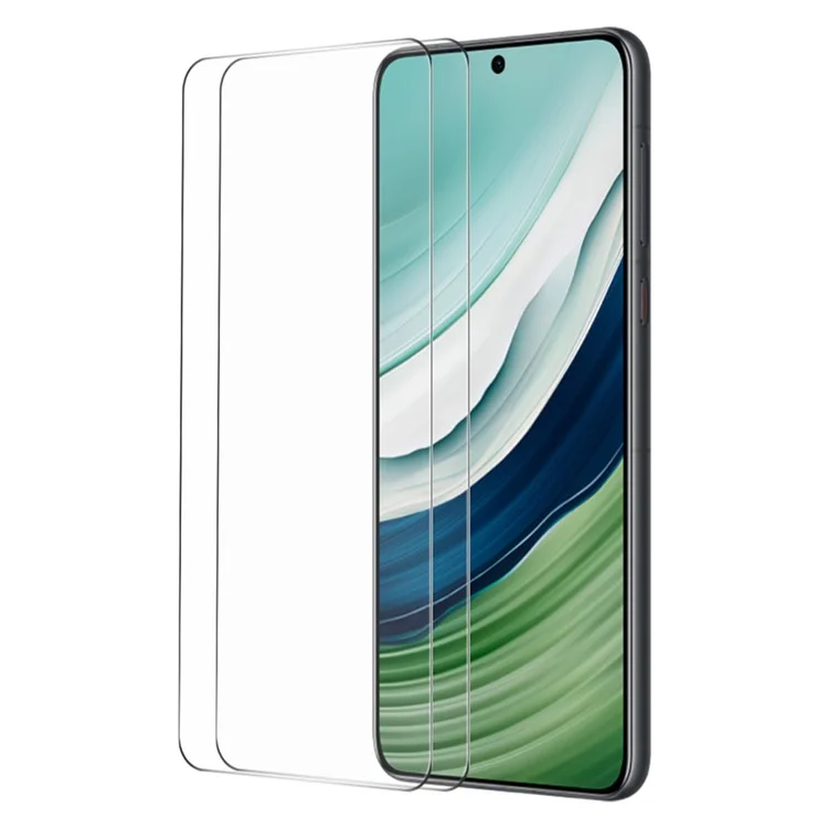 ENKAY HAT PRINCE 2 шт. для Huawei Mate 60 Высокий алюминий-кремниевая стеклянная пленка 0.26 мм 9H 2.5D Защитная пленка для экрана