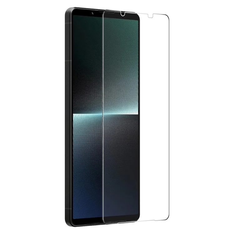 ENKAY HAT PRINCE Per Sony Xperia 1 V Protezione dello schermo anti-graffio 2.5D vetro in alluminio-silicio 9H