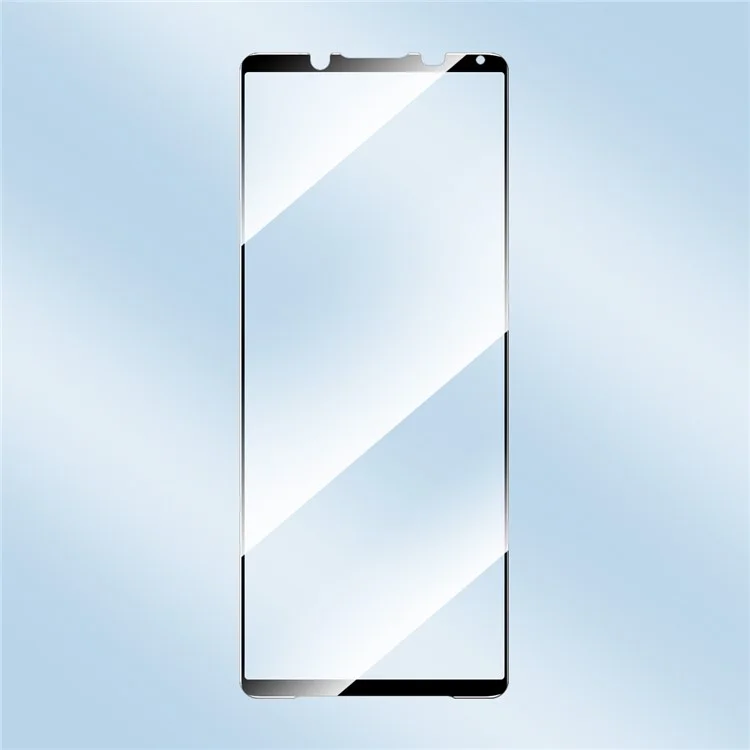ENKAY HAT PRINCE 9H 2.5D Screen Protector for Sony Xperia 1 V Silk Print High Aluminium-silicon Glass Screen Film