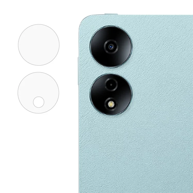 1 Set Película de lente de cámara para Honor MagicPad 13, Protector de lente de vidrio templado de borde curvo 2.5D 
