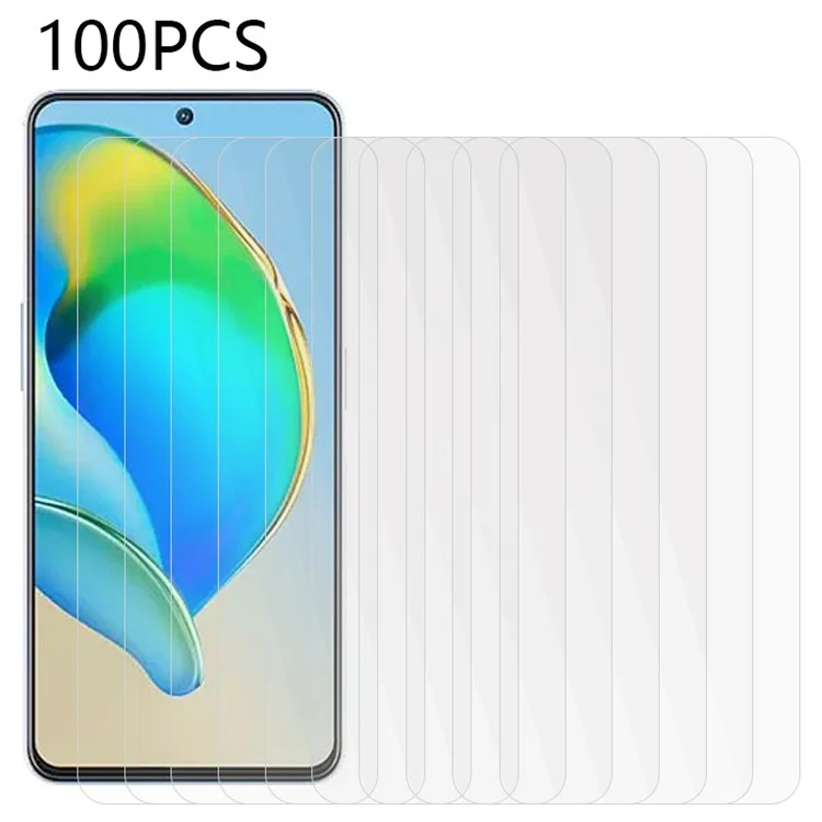 Bulk Purchasing 100Pcs for ZTE Blade V40s 4G Phone Screen Protector Anti-Shatter HD Tempered Glass Film