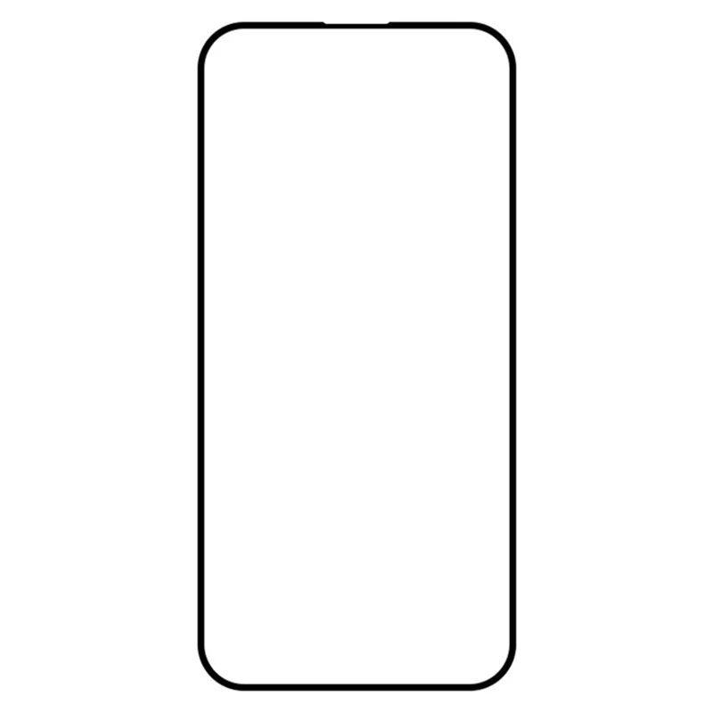 RURIHAI 10Pcs Screen Protector for iPhone 15 Pro Max , Secondary Hardening 2.5D 0.26mm High Aluminum-silicon Glass Film