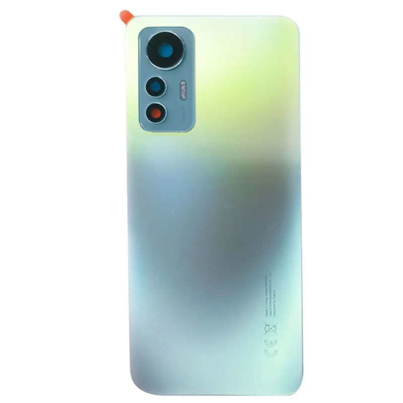 For Xiaomi 12 Lite 5G OEM Battery Housing Back Cover with Camera Ring Lens Cover Replacement - Green