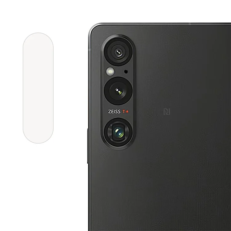 For Sony Xperia 1 V Anti-fingerprint Tempered Glass Camera Lens Protector High Transparency Full Cover Film