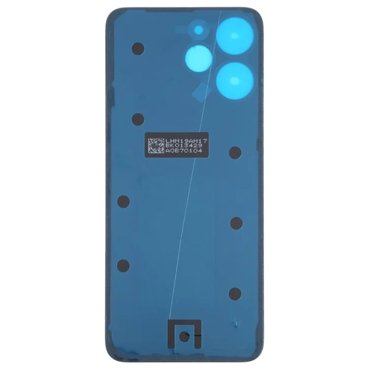 Pour Xiaomi Redmi 12 4G Remplacement de la pièce de la coque arrière du boîtier de la batterie OEM - Noir
