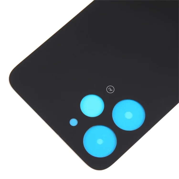 Pour Xiaomi Redmi 12 4G Remplacement de la pièce de la coque arrière du boîtier de la batterie OEM - Noir